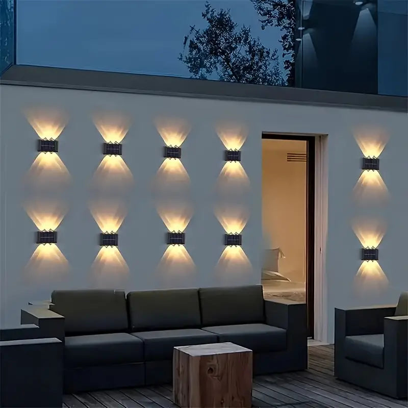 SunGlow - Stylish &amp; Eco-friendly Outdoor Wall Lamp