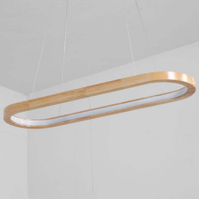 OzawaStyle - Moderne hanglamp van metaal en hout