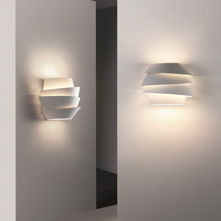 Luminique - Scandinavian Wall Lamp with Double Iron Light Points 