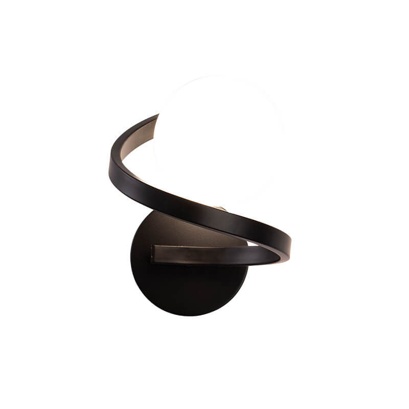 GloedFlex - Modern curved minimalist wall lamp made of iron 