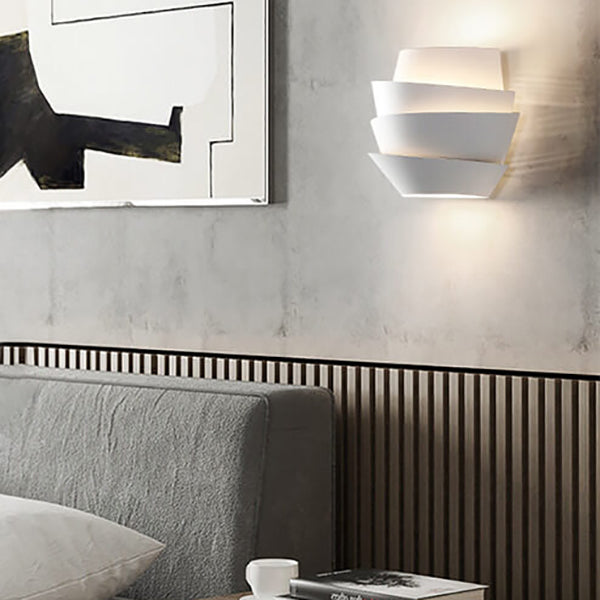 Luminique - Scandinavian Wall Lamp with Double Iron Light Points 