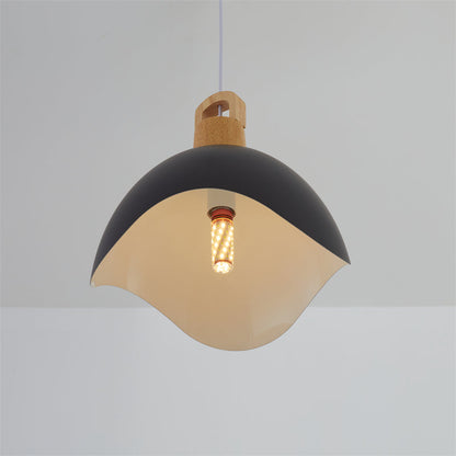 ElegantLuxe - Vintage Pendant Lamp in Black Metal 