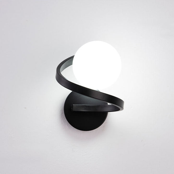 GloedFlex - Modern curved minimalist wall lamp made of iron 