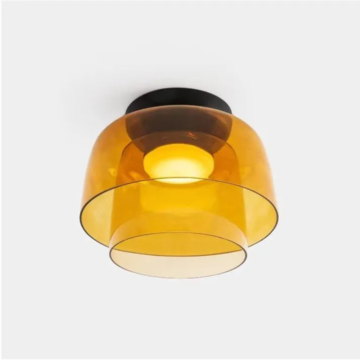 GlassLuxe – Middeleeuwse Plafondlamp