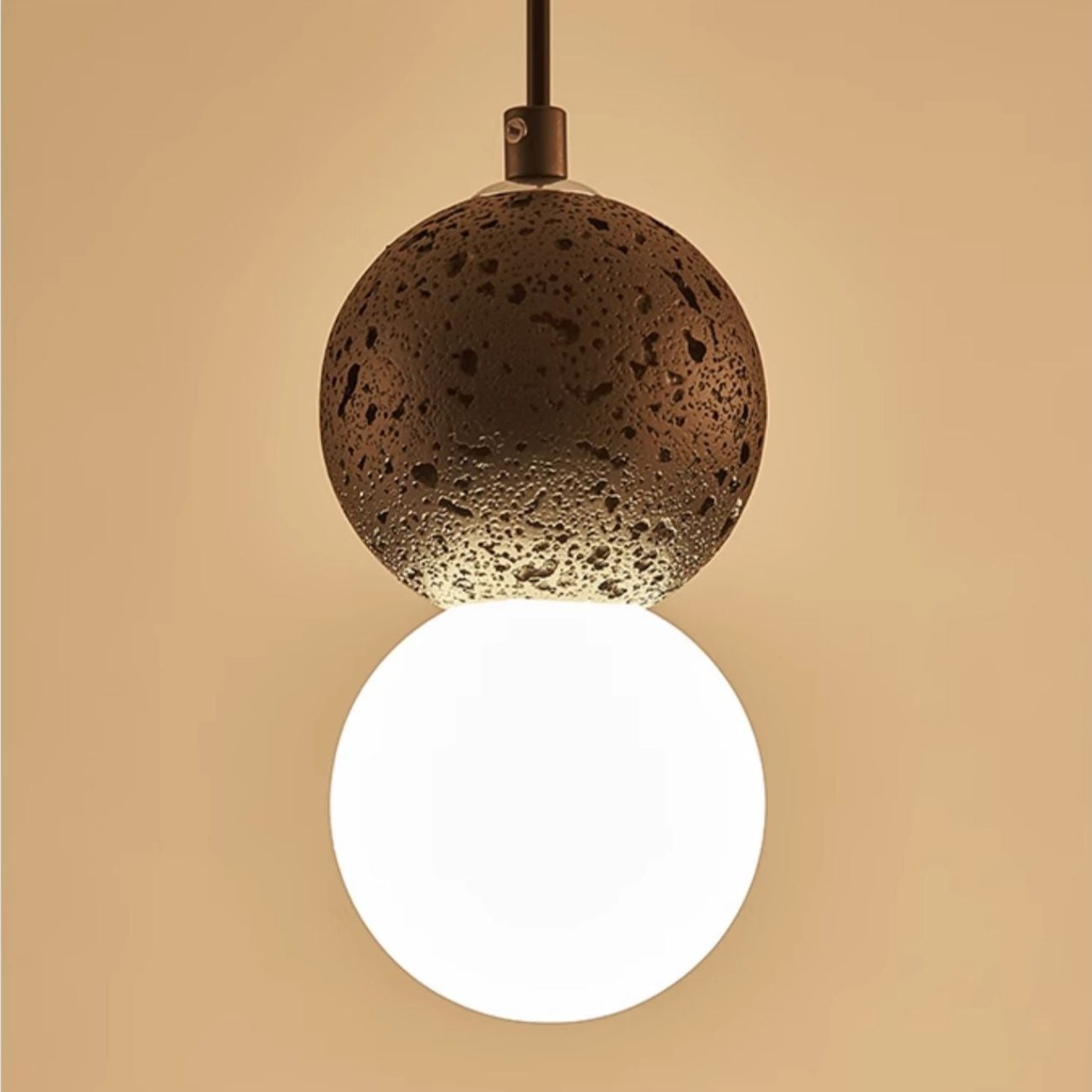 LumiValentina - Moderne LED hanglamp van glas