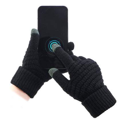 FROSTGUARD - Warm Touchscreen Gloves Made of Wool | Ideal for Cold Days