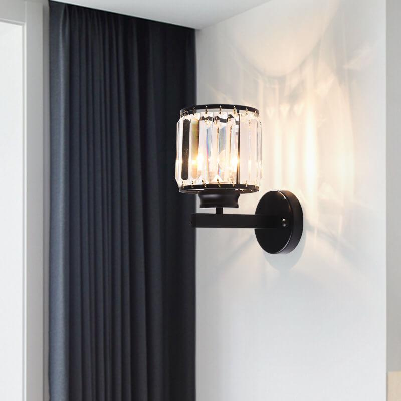 Cristalux - Moderne kristallen wandlamp met 1 licht en arm