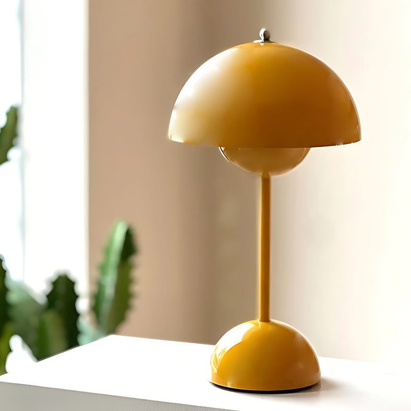 GloeiBloem - Rechargeable Portable Flower Pot VP3 Table Lamp with Touch Dimmer for Bedside Table 