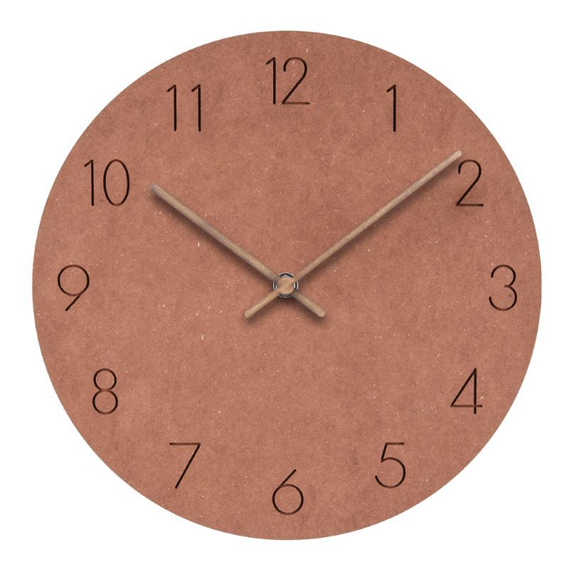 Minimalist Norwegian Wall Decoration Silent Clock 29 cm