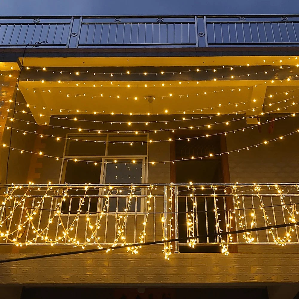 CelestiCurtain - Outdoor Light String 