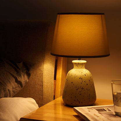 RusticaLight - Ceramic reading lamp rustic 3-pump bedside table lamp