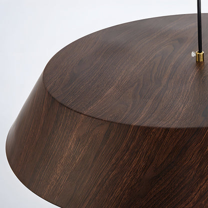 ZenCircle – LED pendant lamp in wood with Japanese style