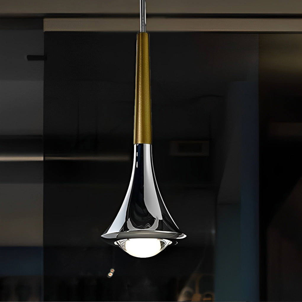 Nordic Pendant Lamp in the Shape of a Water Drop - 1 Light