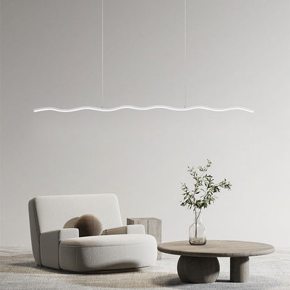 LouiseGlow - Modern LED pendant lamp in black and white 