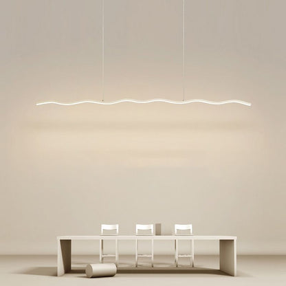 LouiseGlow - Moderne LED hanglamp in zwart en wit