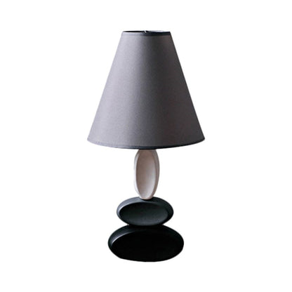 ShineStyle - Modern design table lamp with conical fabric shade 