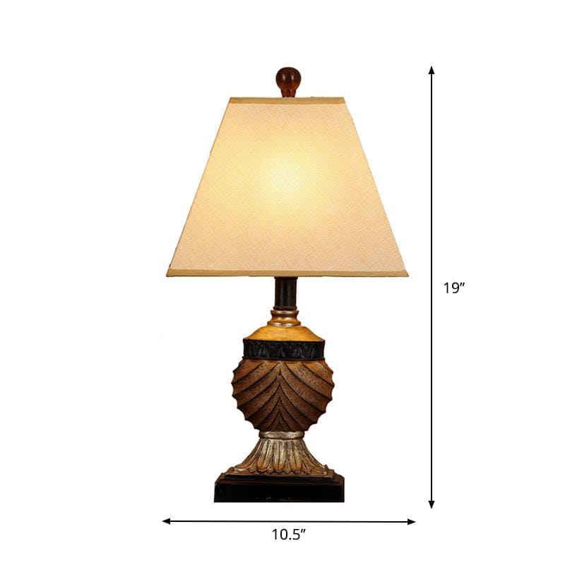 GloLamp - Table lamp with base in the shape of an urn