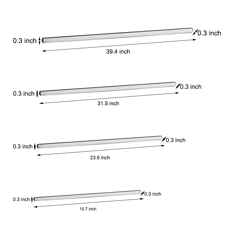 LichtStrips - 6 stuks Lange Strip 12V Opbouw LED Kastverlichting