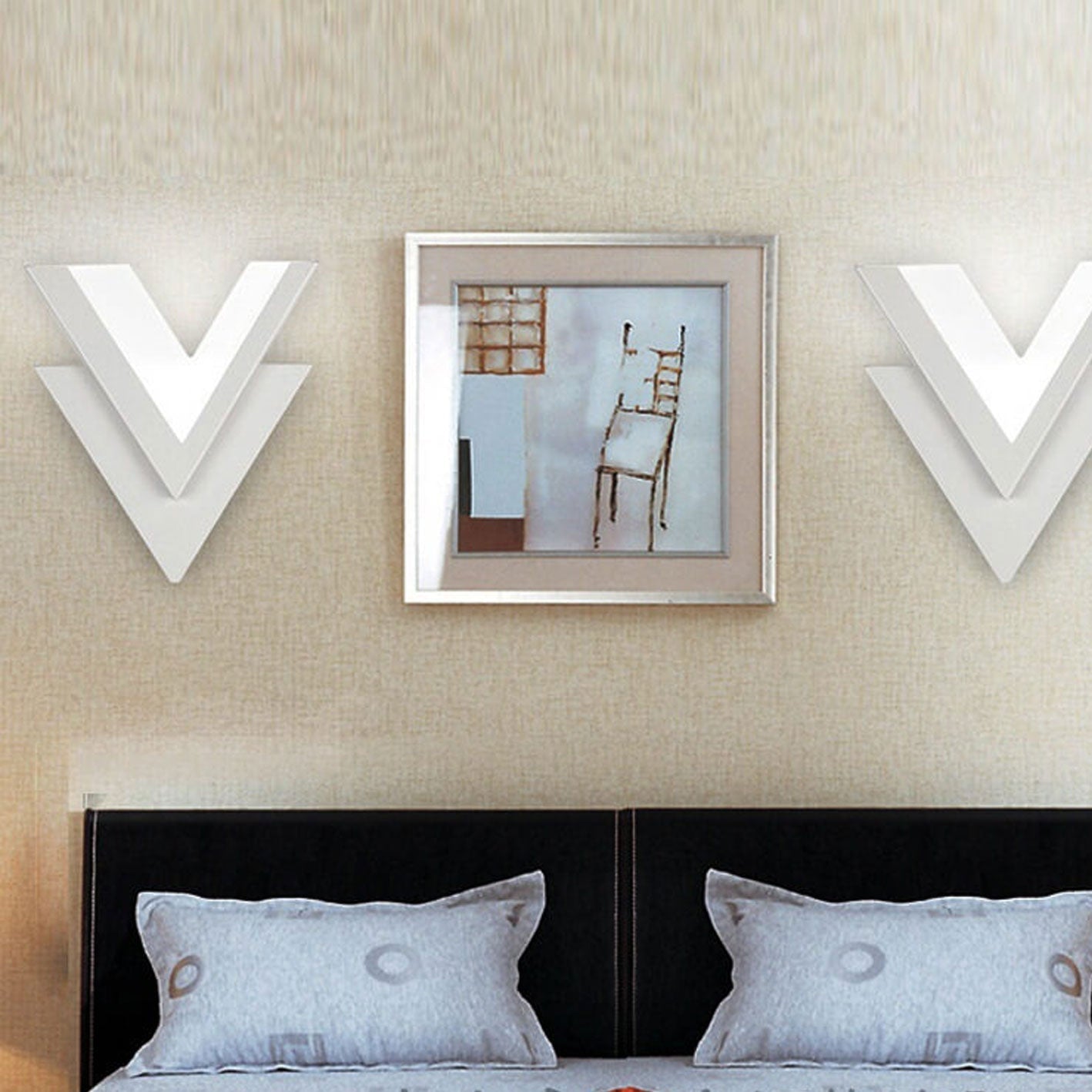 LumiLED - Minimalist Creative V-Shaped LED Wall Lamp