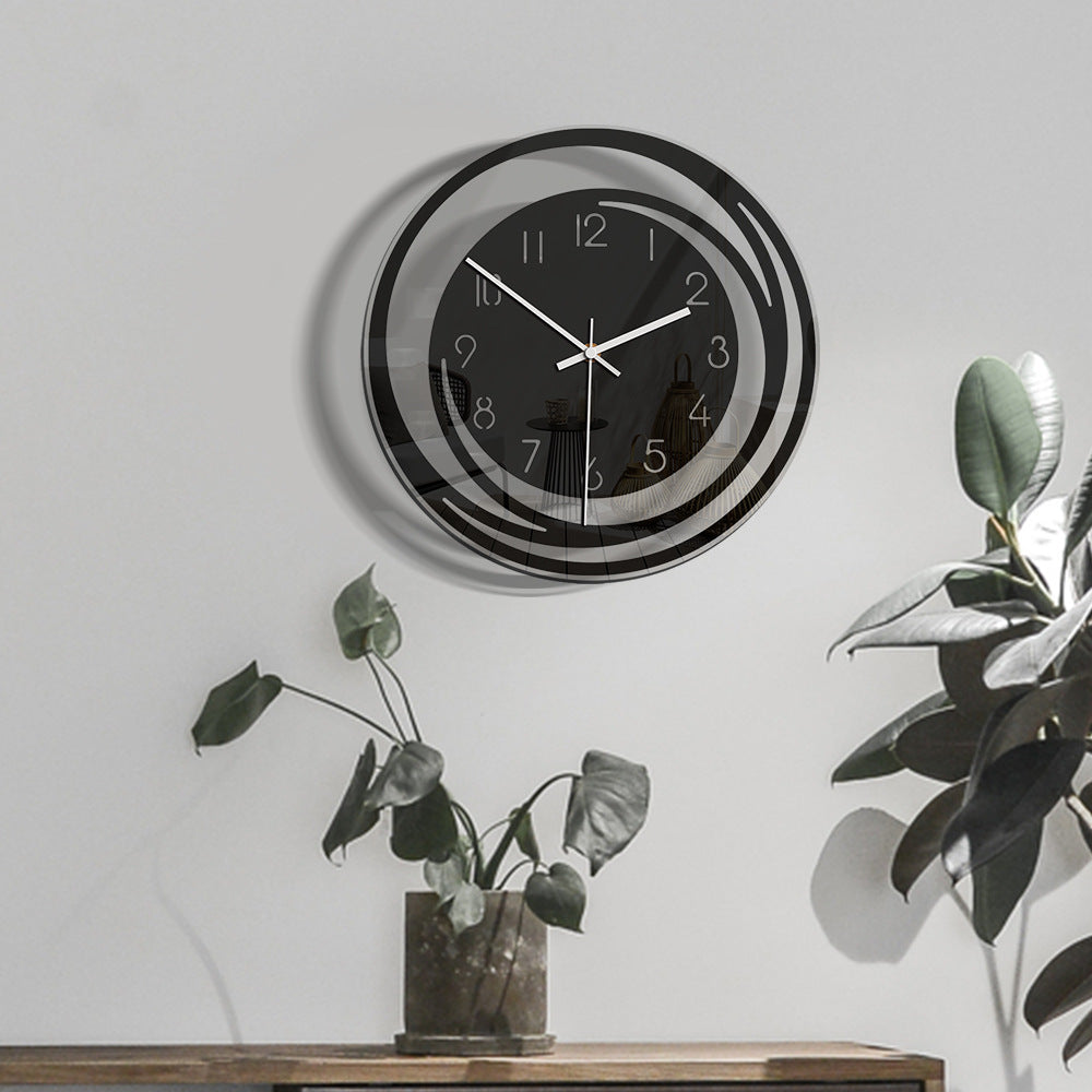 StilGlow - Analog Wall Decor, Silent Clock for Home