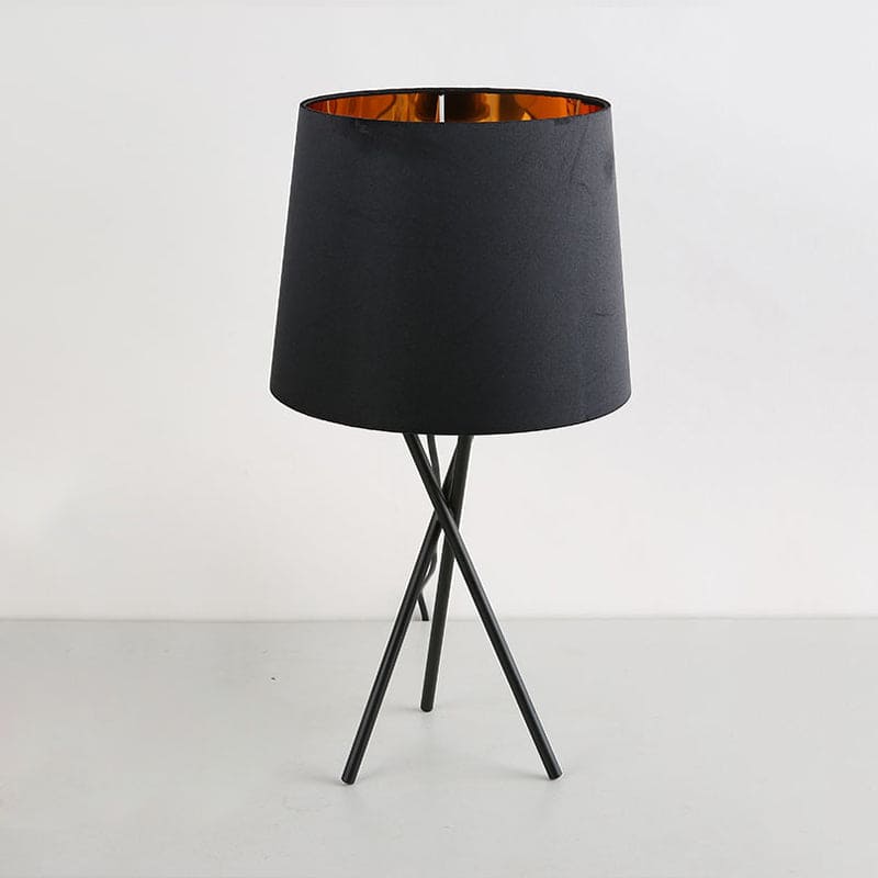 GlowWorks - Minimalist table lamp with drum cloth night light