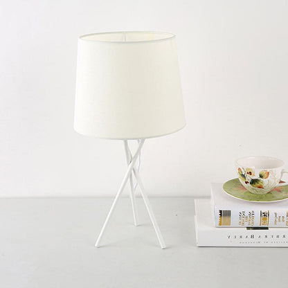 GlowWorks - Minimalist table lamp with drum cloth night light