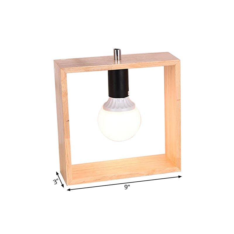 Light point - Stylish wooden table lamp