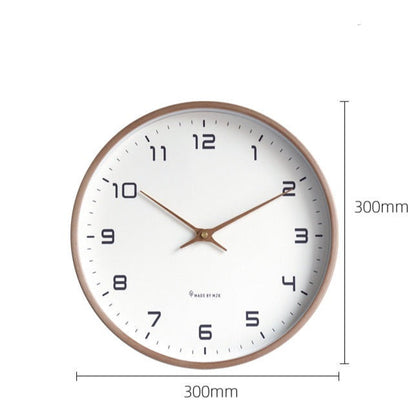 Minimalist Wooden Wall Decoration Clock - Stylish addition to your interior!