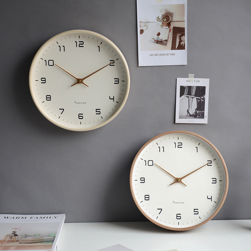 Minimalist Wooden Wall Decoration Clock - Stylish addition to your interior!