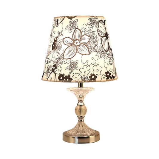 LuminArts - Stylish table lamp with floral motif