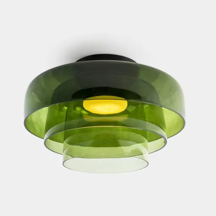 GlassLuxe – Middeleeuwse Plafondlamp