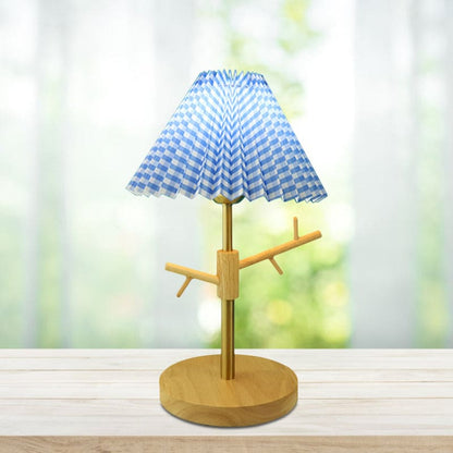 GloShine - Nordic Folding Bedside Lamp with Ornament Shelf