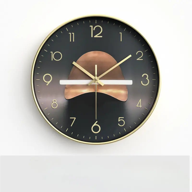 LumoTime - Trendy Wall Clock for Living Room and Bedroom