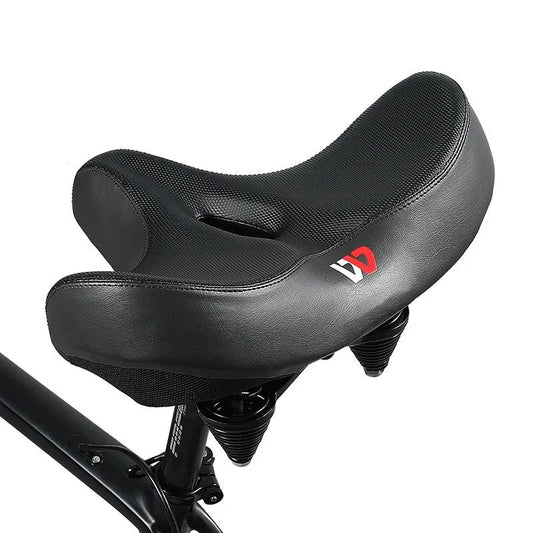 Westbiking - Extra wide bicycle saddle against saddle pain