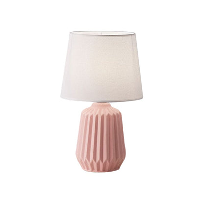 GlowLite - Table lamp with conical fabric shade