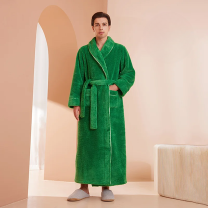 FleeceComfort – Flannel winter bathrobe 