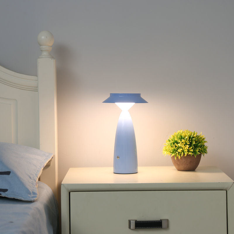 MushroomGlo - Playful Table Lamp with Industrial Design 