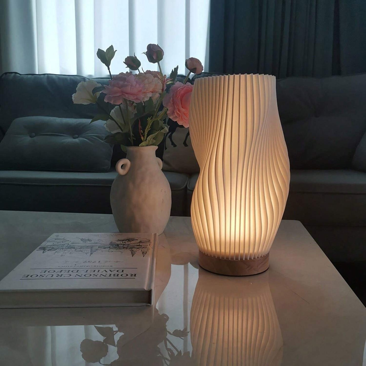 CalmGlow – Soothing Wave Lamp 