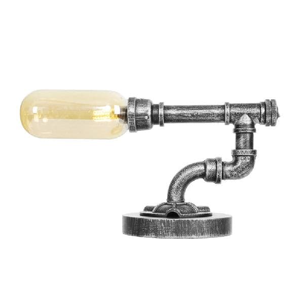 GloeiAmber - Hood style clear glass table lamp