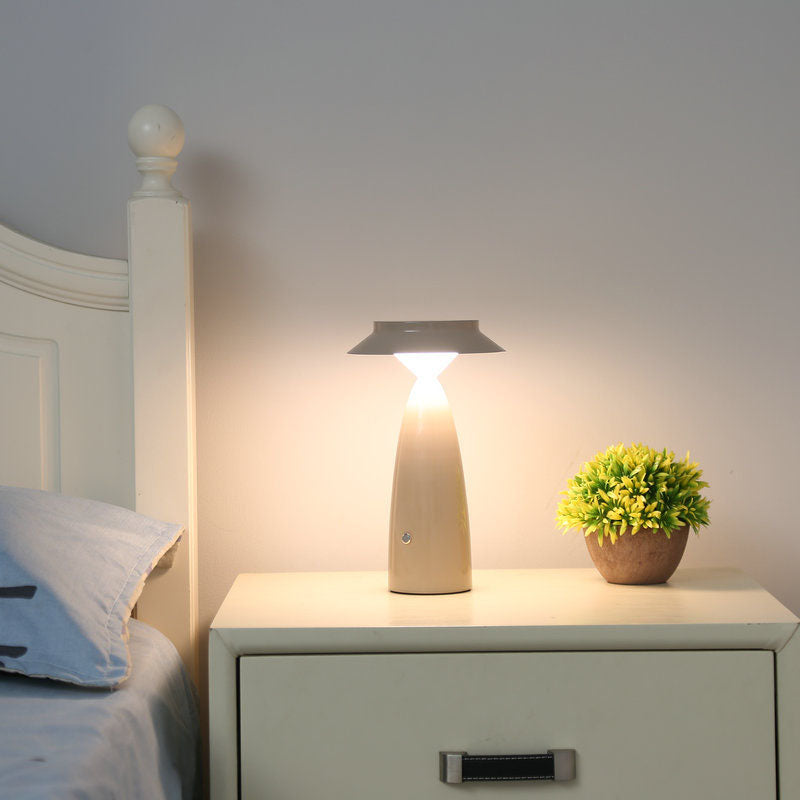 MushroomGlo - Playful Table Lamp with Industrial Design 