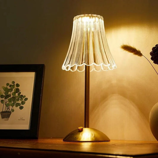 RetroGlow - Stylish Wireless Table Lamp