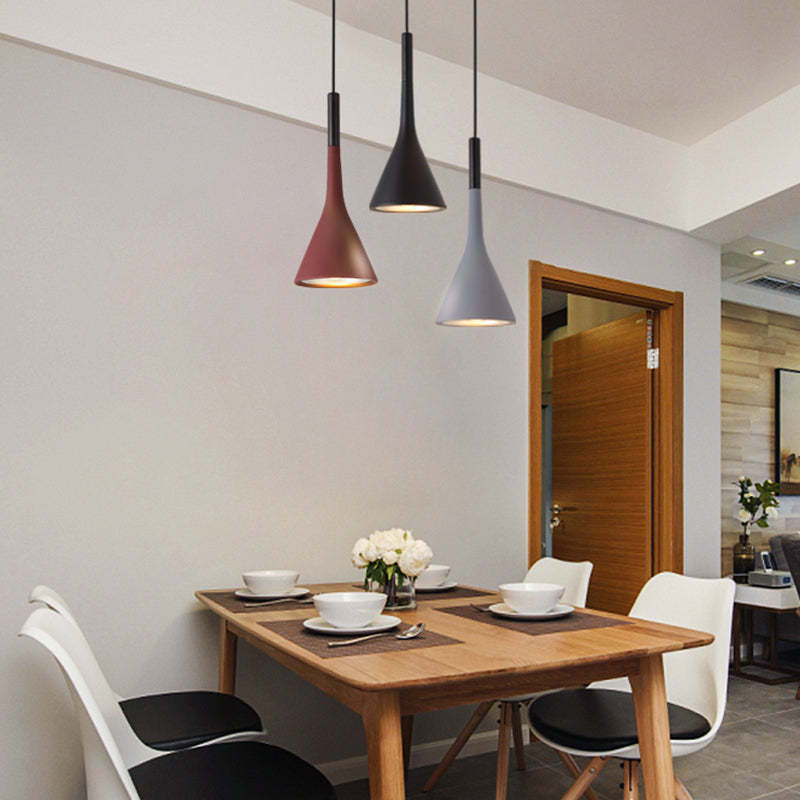 Morandi Modern Triangle Pendant Lamps