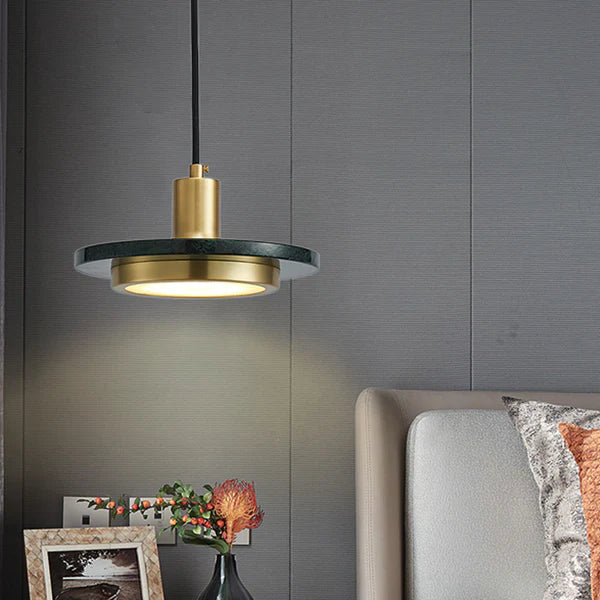 Sleek – Modern Marble Pendant Lamp 