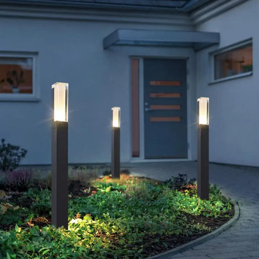 ElementalAlu - Modern Garden Lamp Made of Aluminum