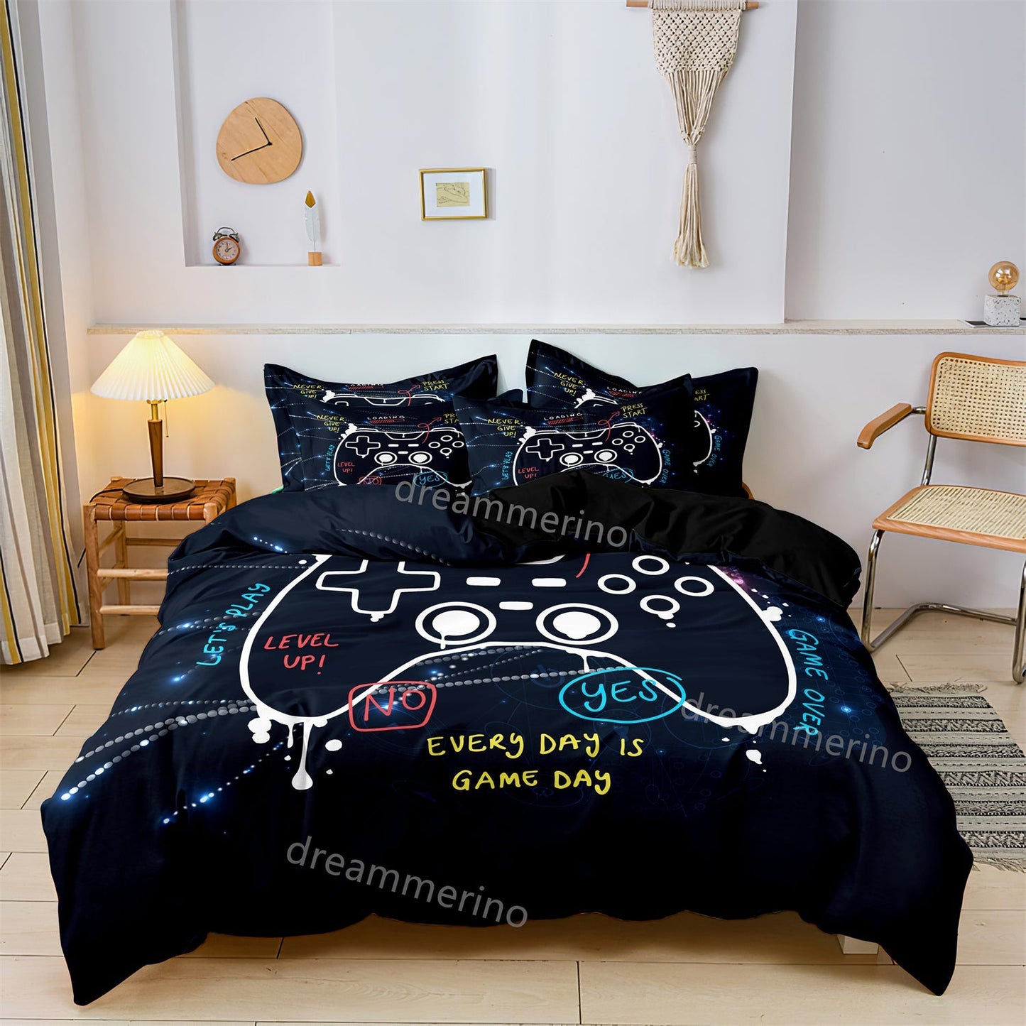 GamingGlow - Children's duvet set Game controller