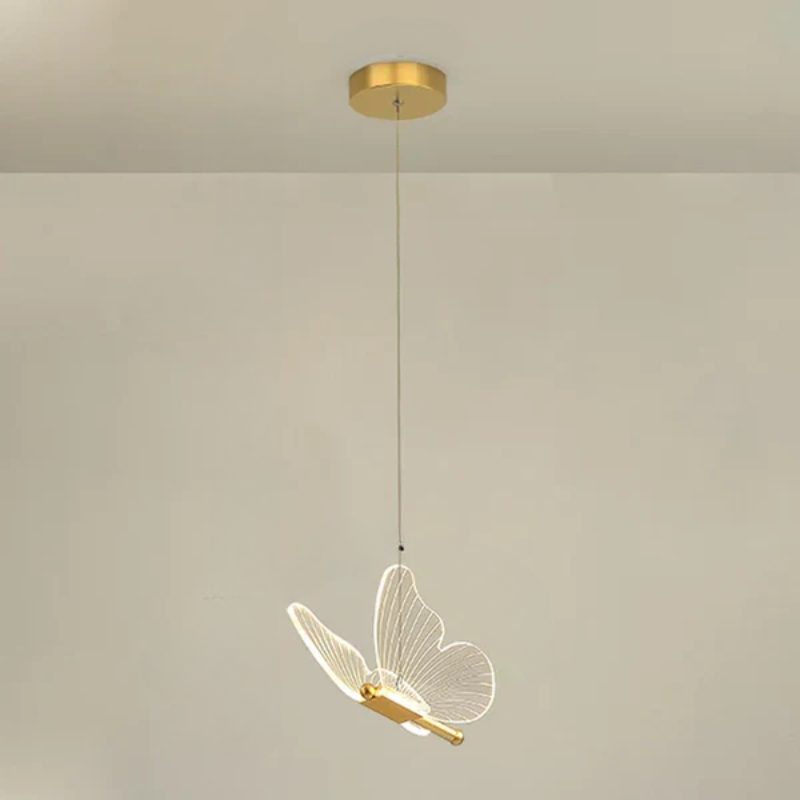 ButterflyGleam - LED Pendant Lamps in Butterfly Shape