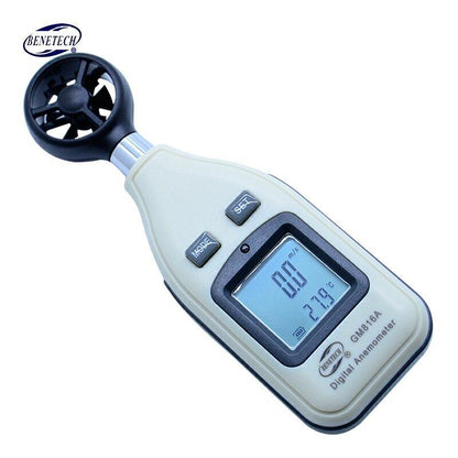 Handheld Anemometer with LCD Illumination 