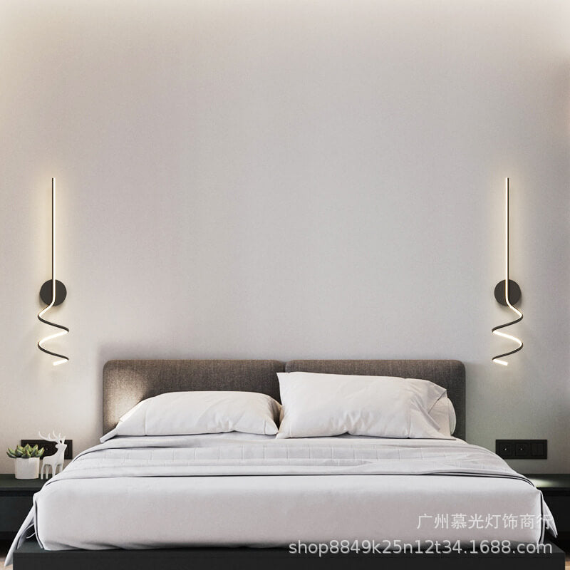 LumiArc - Minimalist Creative Arcs Lines 1-Light LED Wall Lamp 