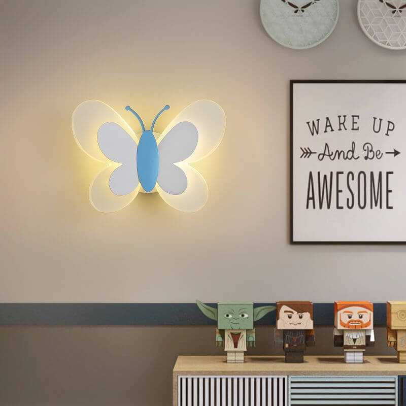 LuminoArt - Creatieve Schmetterling LED-Wandlamp met 1 Licht van Acryl