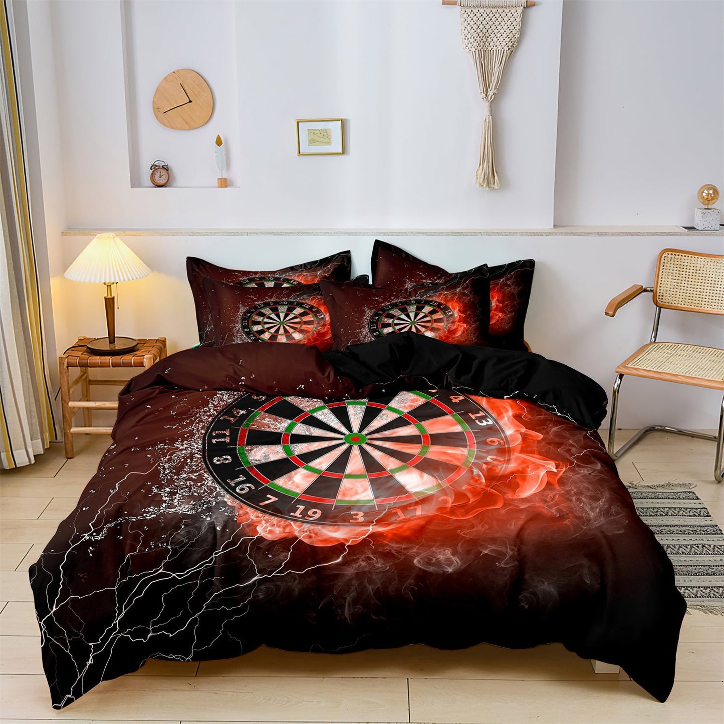 DartDreams - Darts on Fire duvet cover for children and teenagers